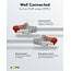 Goobay CAT 6 Patch Cable S/FTP (PiMF), 3 m, grey, Set of 10