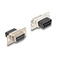 Delock D-Sub 9 pin female to RJ12 female Assembly Kit white