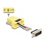 Delock D-Sub 15 pin male to RJ12 female Assembly Kit yellow