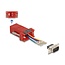 Delock D-Sub 9 pin male to RJ12 female Assembly Kit red