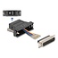 Delock D-Sub 25 pin male to RJ12 female Assembly Kit black