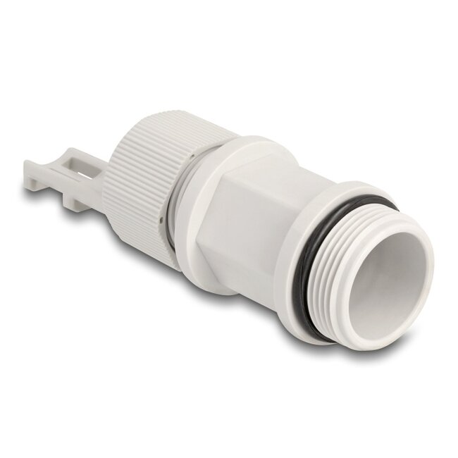 Delock Cable Gland M28 with cable tie fastening grey