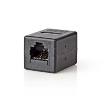 Nedis Netwerkkoppeling | CAT5e | Onafgeschermd | RJ45 Female | RJ45 Female | Recht | ABS | Doos