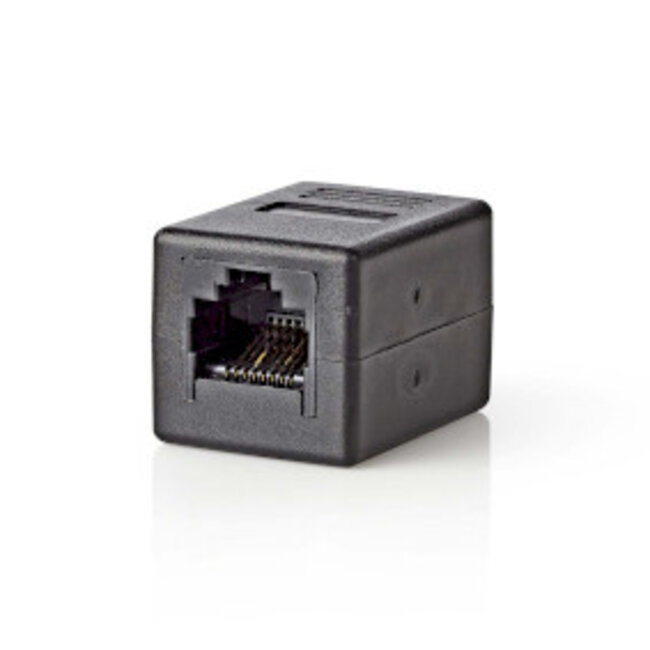 Netwerkkoppeling | CAT5e | Onafgeschermd | RJ45 Female | RJ45 Female | Recht | ABS | Doos