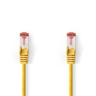 Nedis CAT6 Netwerkkabel | RJ45 Male | RJ45 Male | S/FTP | 15.0 m | Rond | LSZH | Grijs | Label