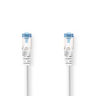 Nedis CAT6a netwerkkabel | S/FTP | RJ45 Male | RJ45 Male | 20.0 m | Snagless | Rond | LSZH | Grijs | Label