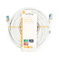 CAT6a netwerkkabel | S/FTP | RJ45 Male | RJ45 Male | 20.0 m | Snagless | Rond | LSZH | Grijs | Label