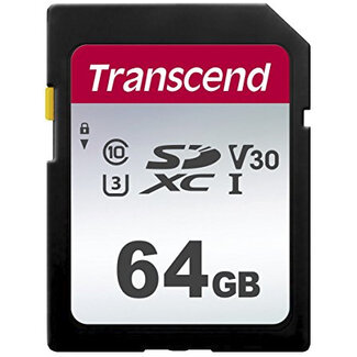 TRANSCEND INFORMATION Transcend TS64GSDC300S flashgeheugen 64 GB SDXC Klasse 10 NAND