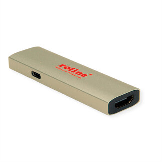 Roline ROLINE GOLD Adapter USB Typ C - HDMI, BU/BU, PD (60W)