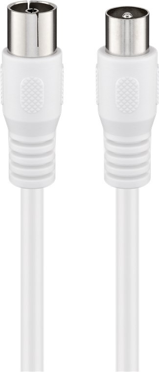 Pro Antennekabel (klasse A >85 dB) 2x afgeschermd 1 m