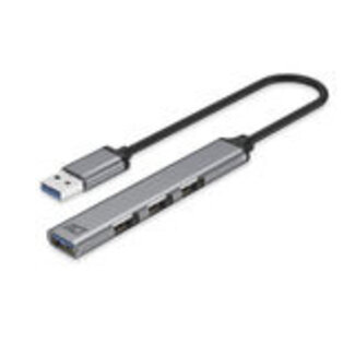 ACT ACT USB-A hub, 3x USB-A 2.0 en 1x USB-A 3.0