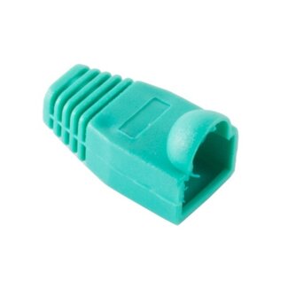 S-Impuls RJ45 netwerkplug huls | kabel tot 6,3mm | 1 stuk | groen