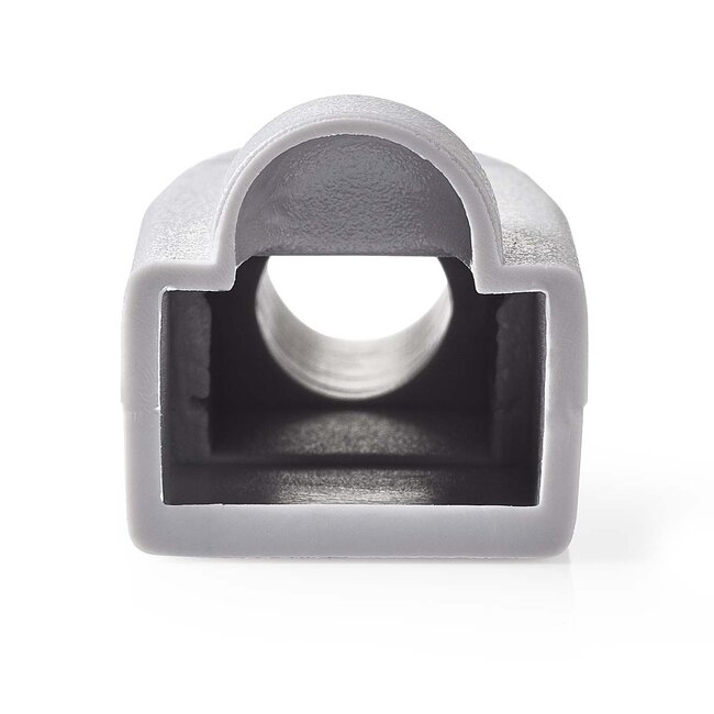 Nedis RJ45 netwerkplug huls | kabel tot 6mm | 10 stuks | grijs