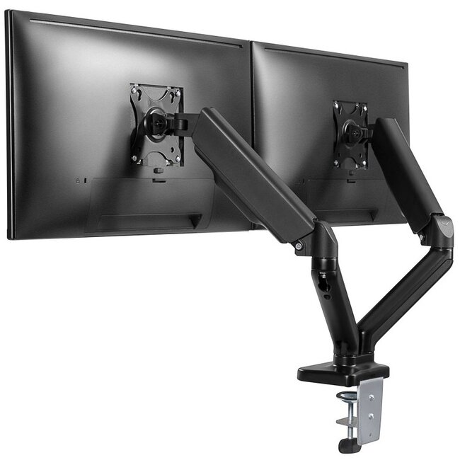 Goobay bureaubeugel voor 2 monitoren tot 32 inch | interactief