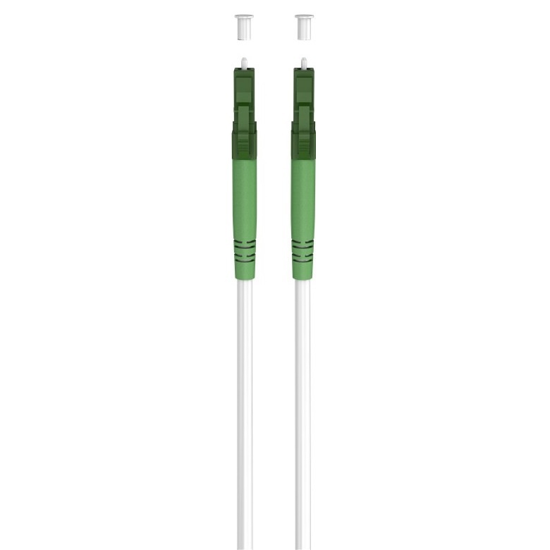 Goobay Glasvezelkabel (FTTH), Singlemode (OS2) White, wit (Simplex), 25 m