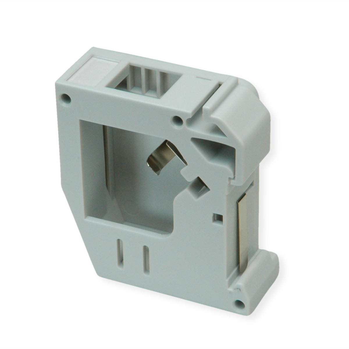 ROLINE DIN-railadapter voor Keystone modules, leeg, 180°
