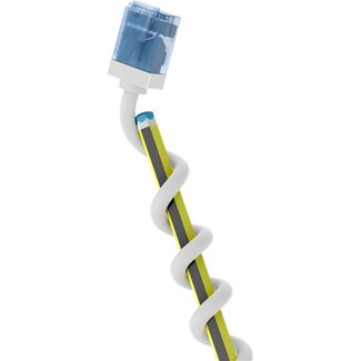 Goobay Goobay Ultra-Flexible CAT 6A Patch Cable, Slim, U/UTP, white 2 m