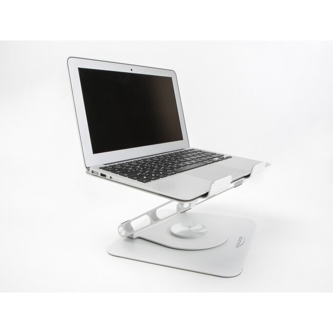 Delock Tablet and Laptop Stand Holder adjustable aluminium - 360° rotateable
