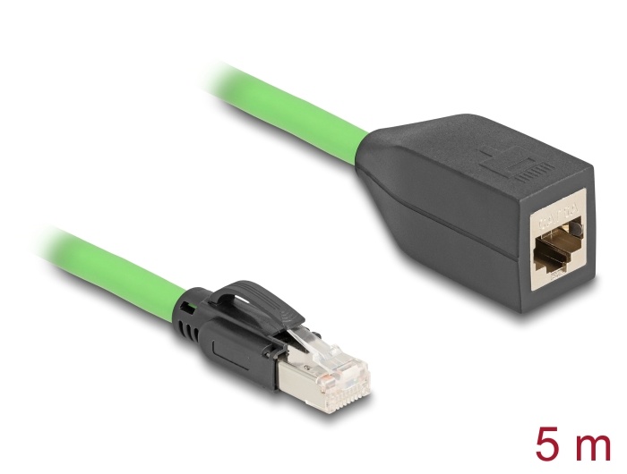 DeLOCK 80882 netwerkkabel Groen 5 m Cat6a SF/UTP (S-FTP)