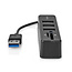 USB-Hub | 1x USB-A | 3x USB A Female | 5-Poorts poort(en) | USB 2.0 | USB Gevoed | SD & MicroSD