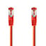 CAT6 Netwerkkabel | RJ45 Male | RJ45 Male | S/FTP | 3.00 m | Rond | LSZH | Rood | Label