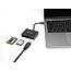 Delock USB-C™ Card Reader for XQD and SD memory cards + USB 5 Gbps Type-A port