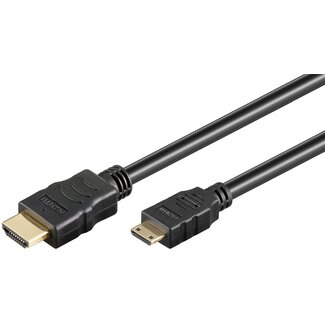 Goobay Goobay High Speed HDMI™ Cable to Mini HDMI™ 4K @ 60 Hz 1 m