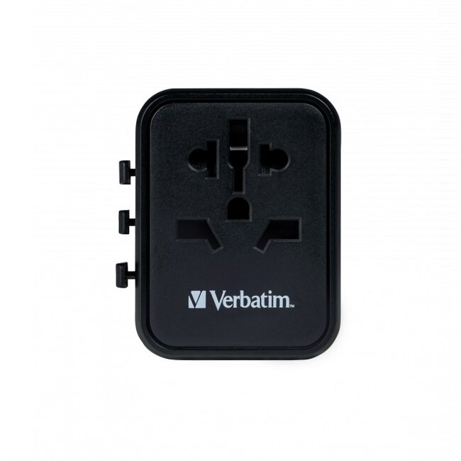 Verbatim UTA-01 universele reisadapter | 2x USB-A | 12W