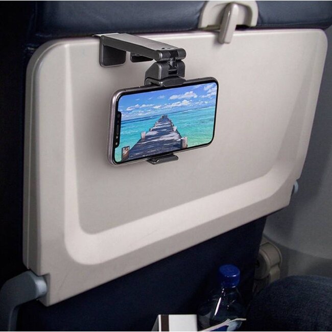 Multifunctionele houder voor smartphones, zwart