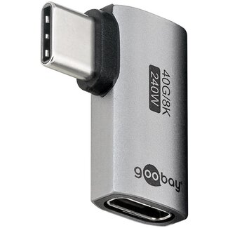 Goobay Goobay USB-C™ Adapter Horizontal 90°, USB4™