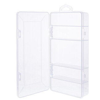 InLine® InLine® Opbergdoos kleine onderdelen, 5 vakjes, afmetingen: 206x107x33mm