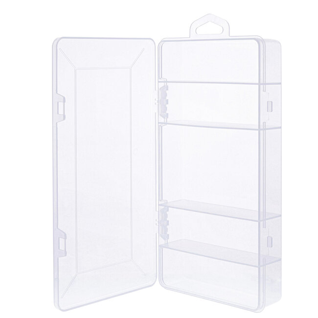 InLine® Opbergdoos kleine onderdelen, 5 vakjes, afmetingen: 206x107x33mm