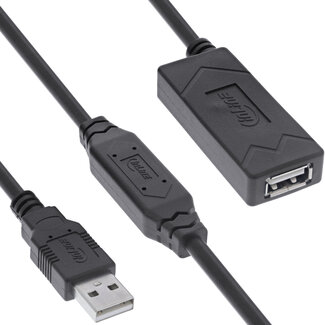 InLine® InLine® USB 2.0 active extension, USB-A male/female, 12.5m