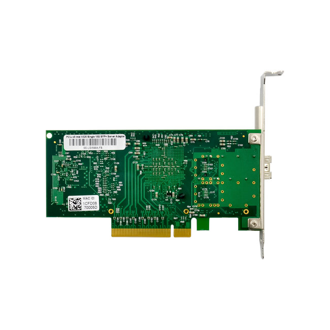 InLine® 10 Gigabit network card, 1x SFP+, PCIe x8, incl. low profile slot bracket