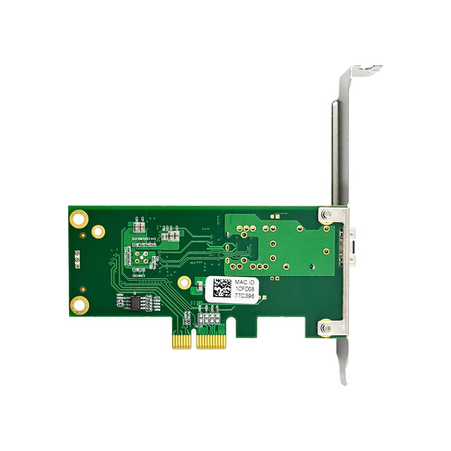 InLine® Gigabit network card, 1x SFP, PCIe x1, incl. low profile slot bracket