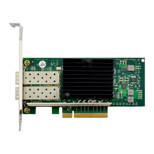 InLine® Dual 10 Gigabit network card, 2x SFP+, PCIe x8, incl. low profile slot bracket
