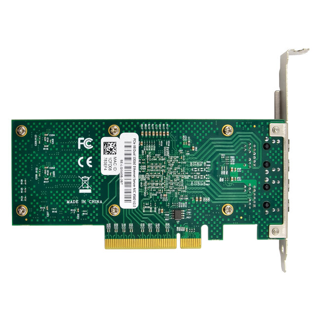 InLine® Dual 10-Gigabit network card, 2x RJ45 10Gb/s, PCIe x8, incl. low profile slot bracket