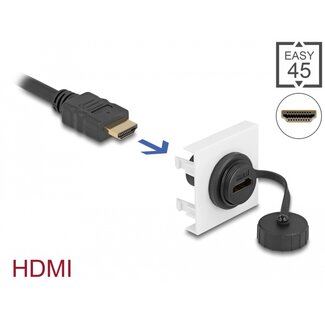 DeLOCK Delock Easy 45 HDMI Module 45 x 45 mm