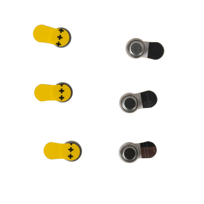 Hoortoestelbatterij ZA10, 6 stuks