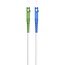 SC/UPC - SC/APC Simplex FTTH kabel | OS2 | wit | LSZH | 1 meter
