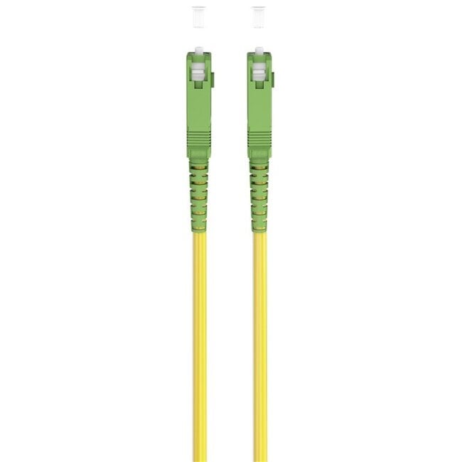 SC/APC Simplex FTTH kabel | OS2 | geel | LSZH | 0,50 meter