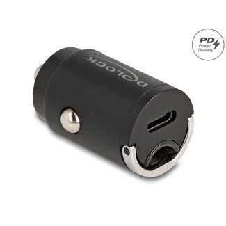 DeLOCK Delock Mini Car Charger USB Type-C™ PD 3.0 with 30 W