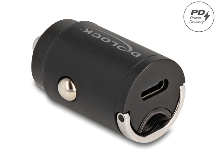 DeLOCK 64278 oplader voor mobiele apparatuur Universeel Zwart Sigarettenaansteker Snel opladen Auto