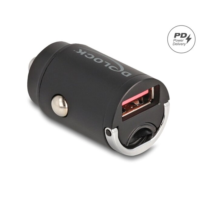 Delock Mini Car Charger USB Type-A with 18 W