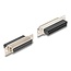 Delock D-Sub 25 pin female to RJ45 female Assembly Kit white