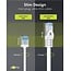 Goobay Ultra-Flexible CAT 6A Patch Cable, Slim, U/FTP, white 2 m