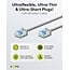 Goobay Ultra-Flexible CAT 6A Patch Cable, Slim, U/FTP, grey 15 m