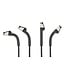 Delock RJ45 Slim Network Cable Cat.8.1 U/FTP angled up to 40 Gbps black 3 m