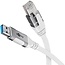 Goobay USB-A 3.0 to RJ45 Ethernet Cable 2 m