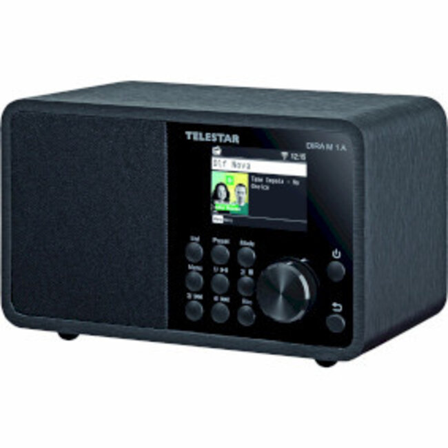 DIRA M 1 A EWF Compacte Multifunctionele Mono Radio Zwart